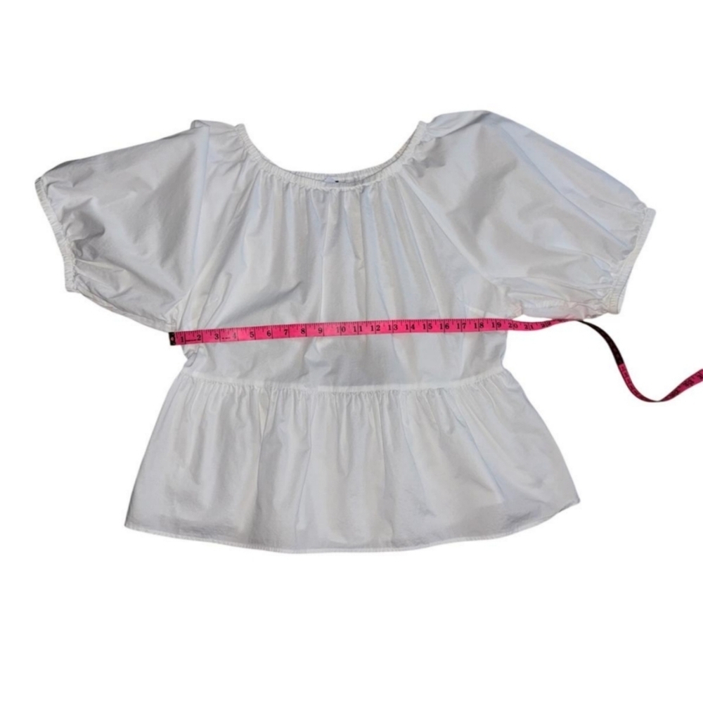 White Peplum Top Old Navy - Picture 7 of 8